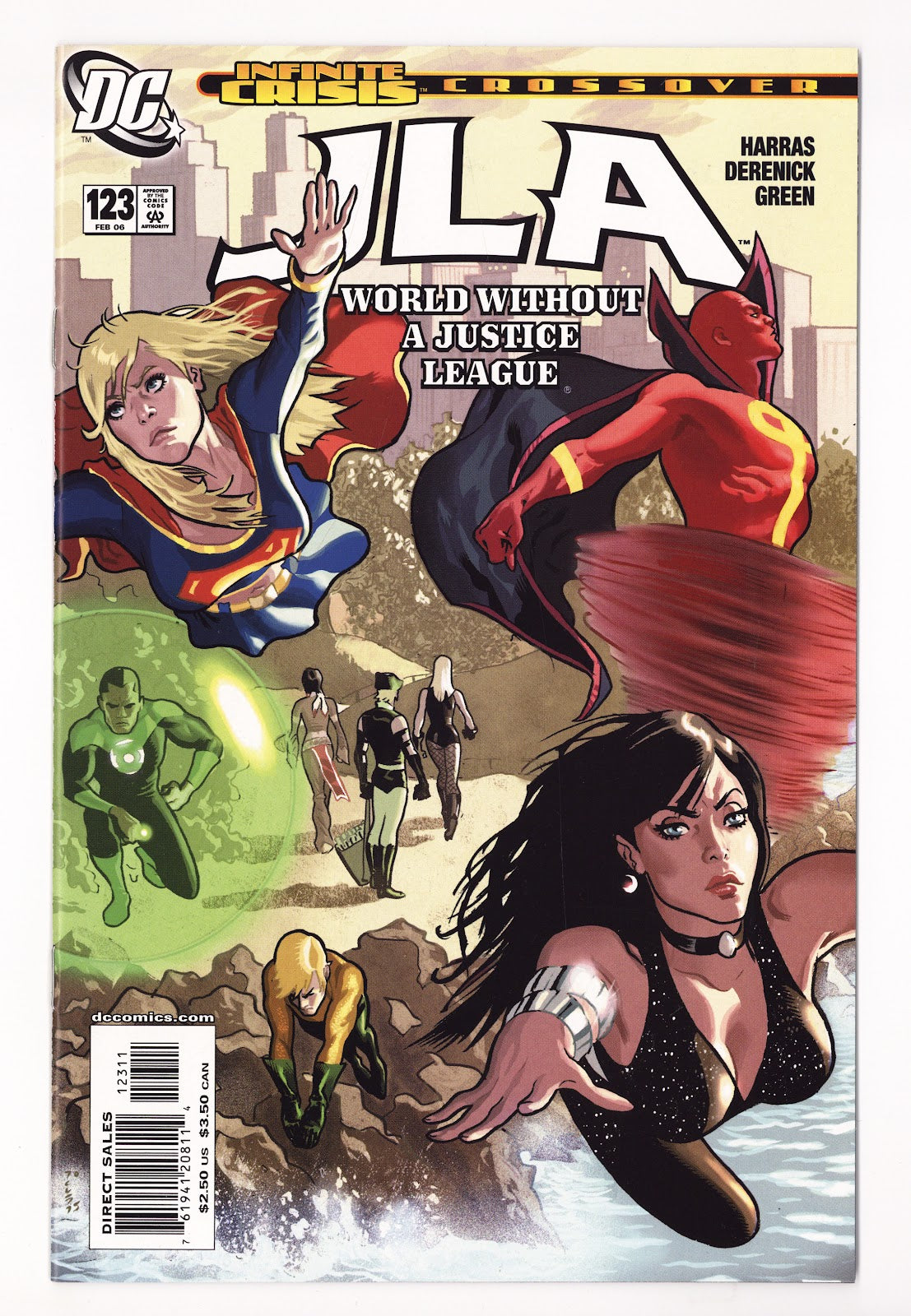 JLA 123 High Grade (2006) Direct Sales 