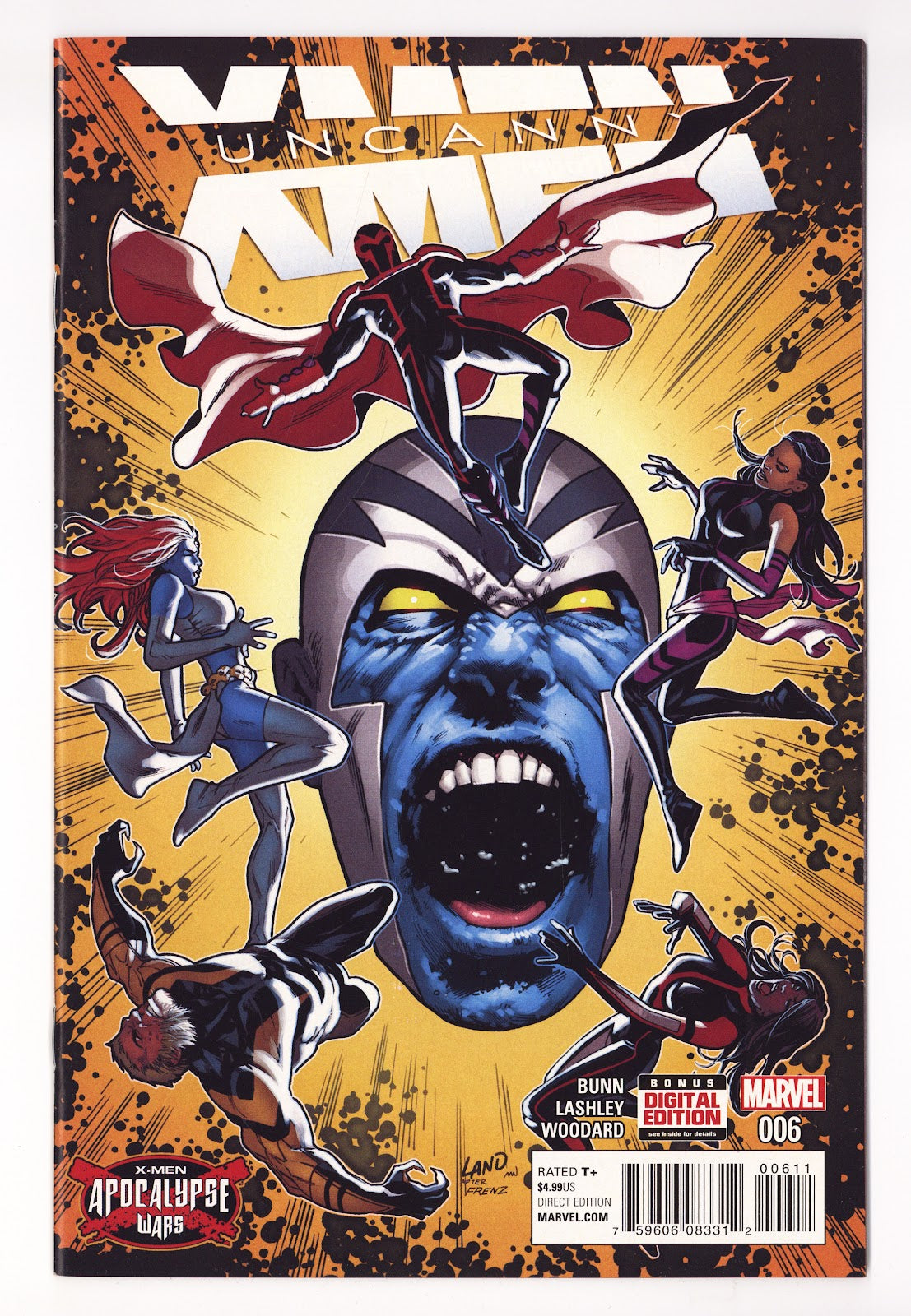 Uncanny X-Men Vol 1 6 High Grade (2016) 