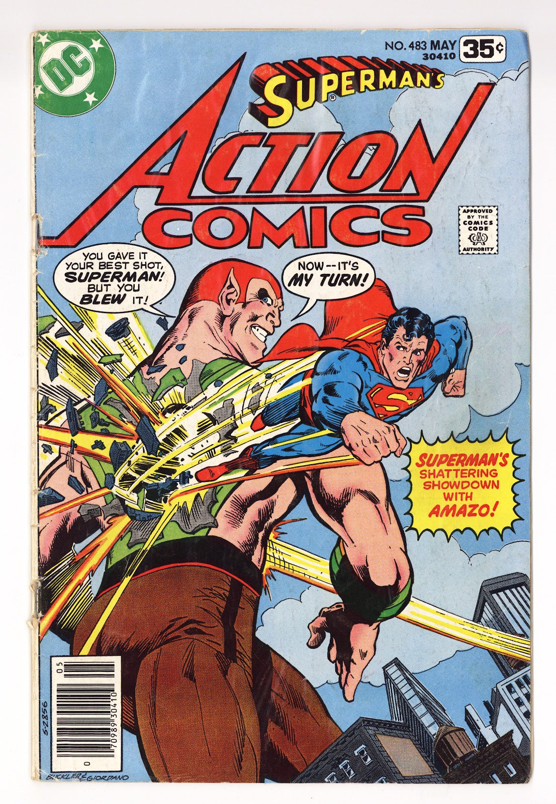 Action Comics Vol 1 483 Low Grade (1978) 