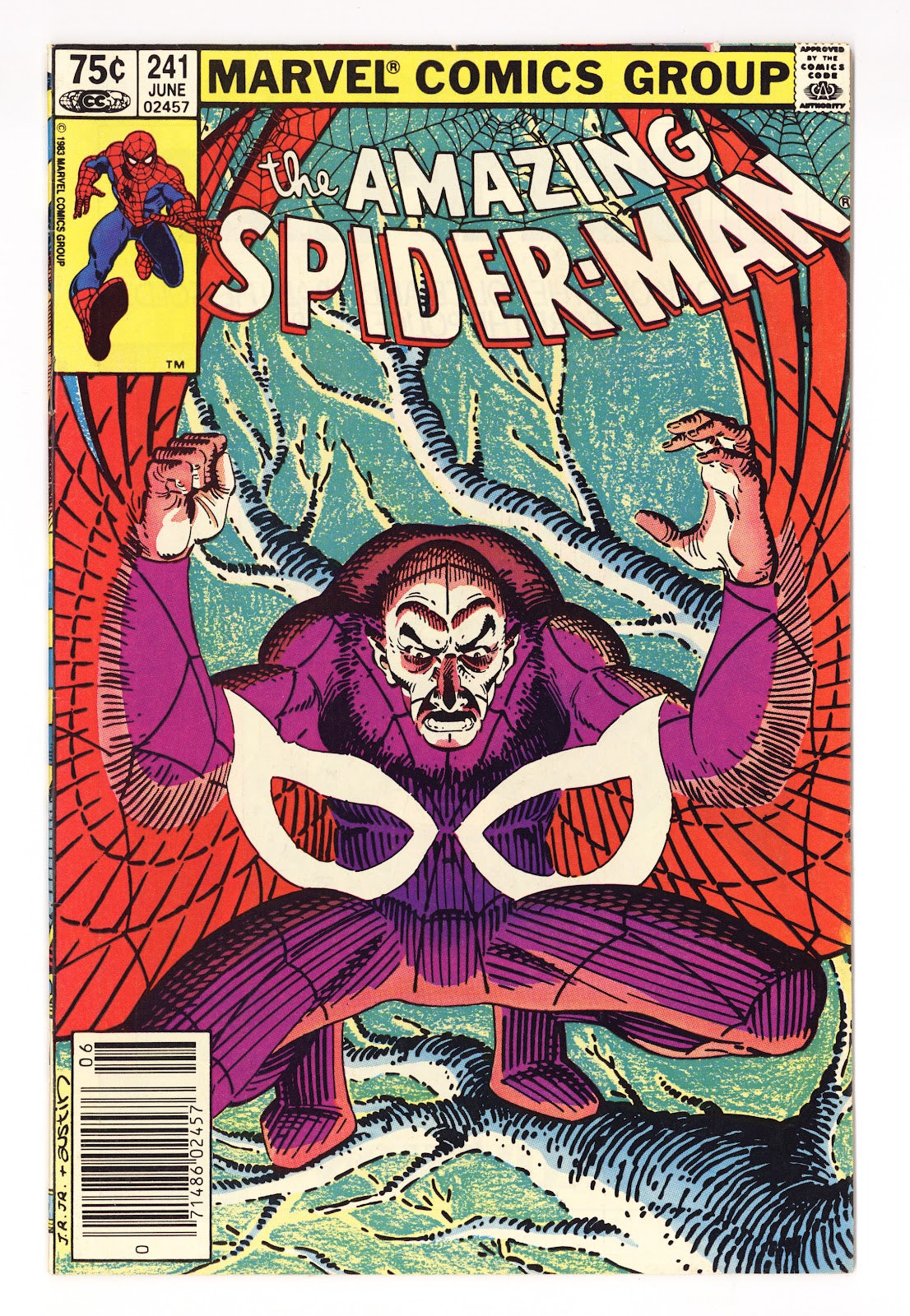 The Amazing Spider-Man Vol 1 241 Low Grade (1983) Canadian Price Variant 