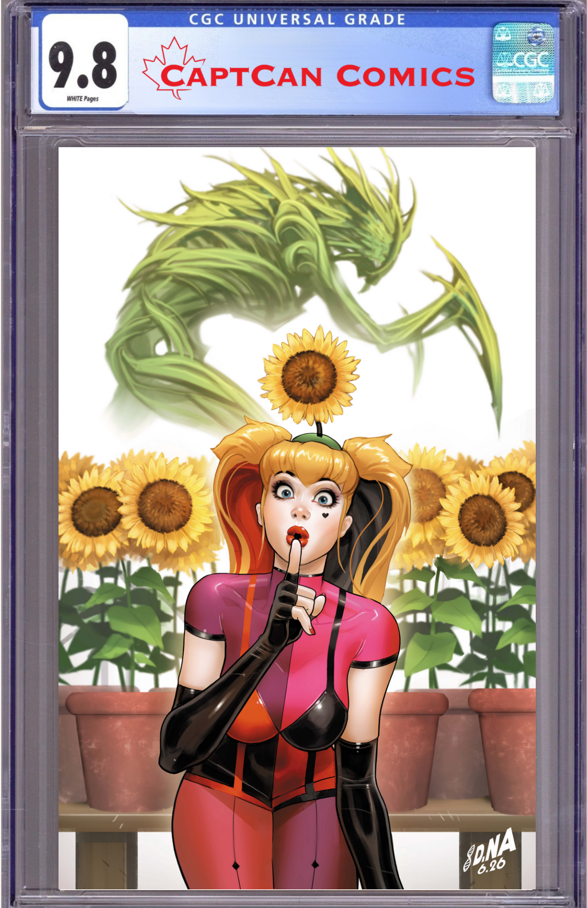 HARLEY QUINN #67 CVR B DAVID NAKAYAMA CARD STOCK VAR (BATMAN BAD SEEDS)