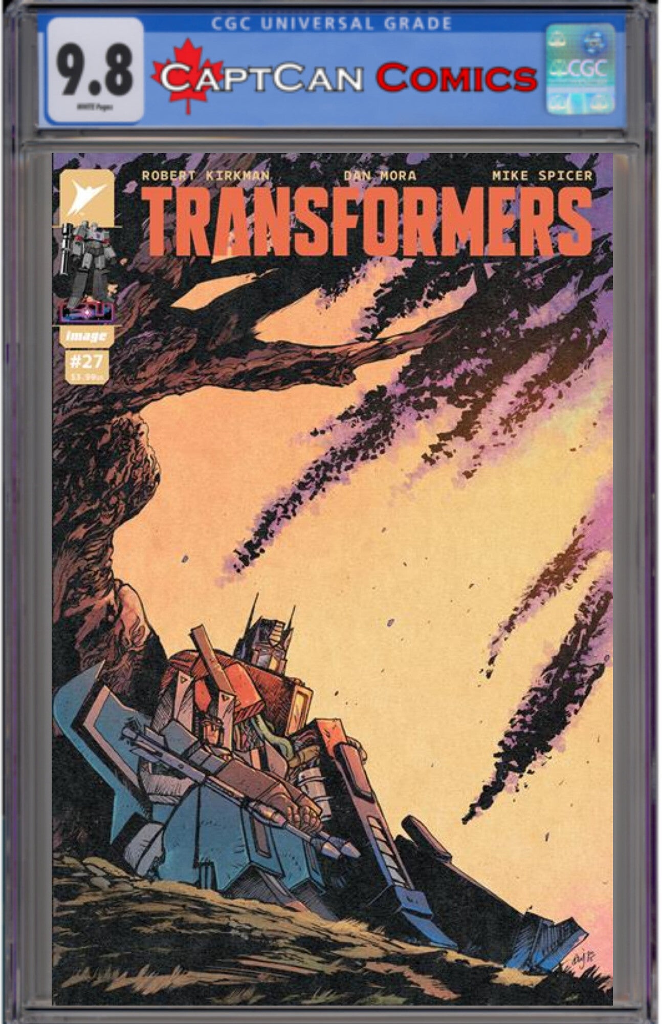 TRANSFORMERS #27 CVR B DANIEL WARREN JOHNSON & MIKE SPICER VAR