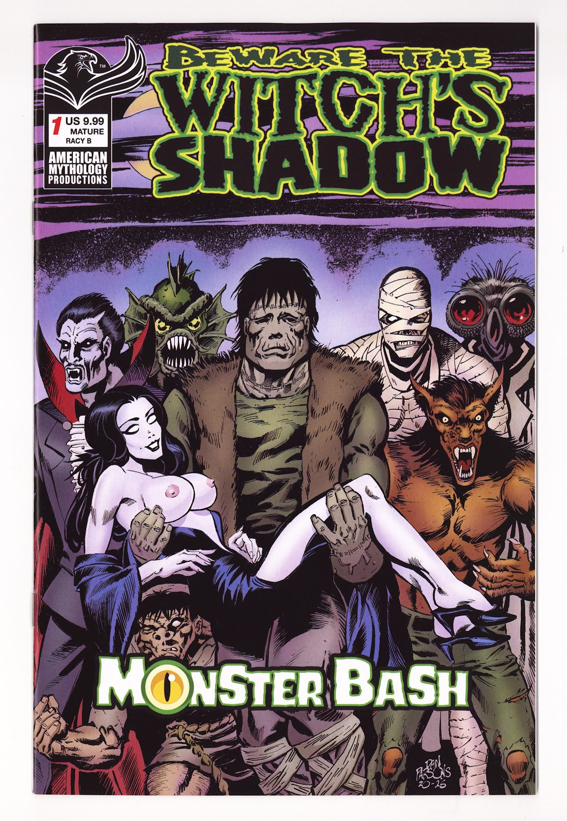 Beware the Witchs Shadow Monster Bash #1 (2026) Parsons Variant