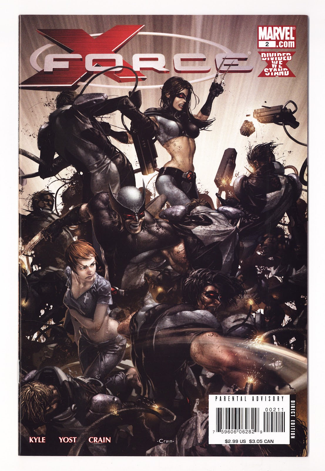 X-Force Vol 3 2  High Grade   (2008)     