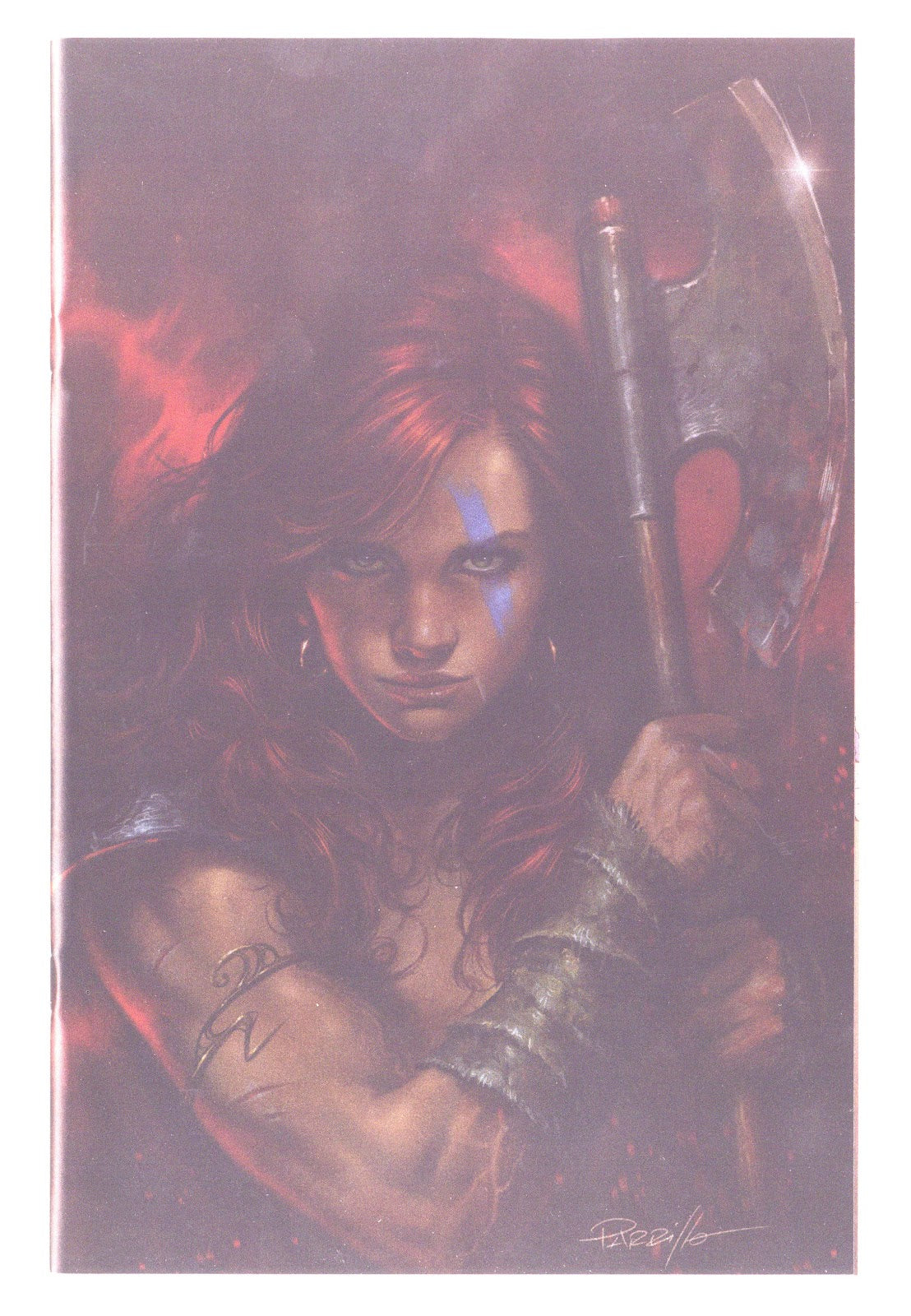 Red Sonja She Devil With a Sword  2 Parrillo  Virgin Foil Variant NM (9.4) NM (9.4) (2026)