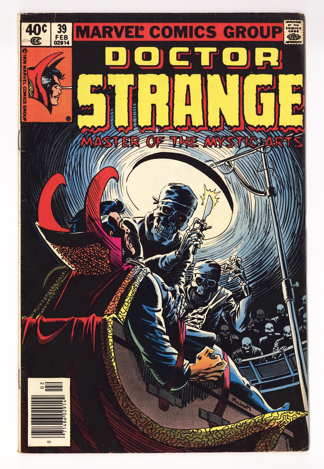 Doctor Strange Vol 2 39  Mid Grade   (1980)   Newsstand  