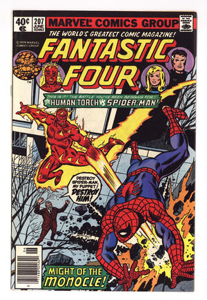 Fantastic Four Vol 1 207 Low Grade (1979) Newsstand