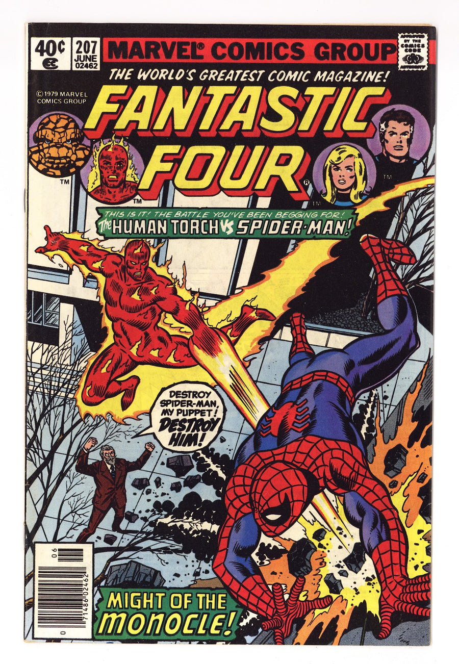 Fantastic Four Vol 1 207 Low Grade (1979) Newsstand 