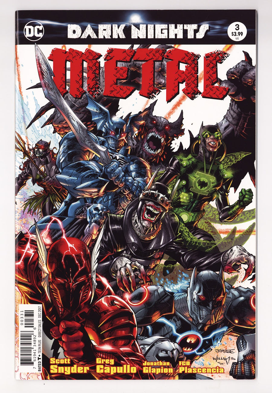 Dark Nights: Metal   3  High Grade   (2017) Lee    Variant