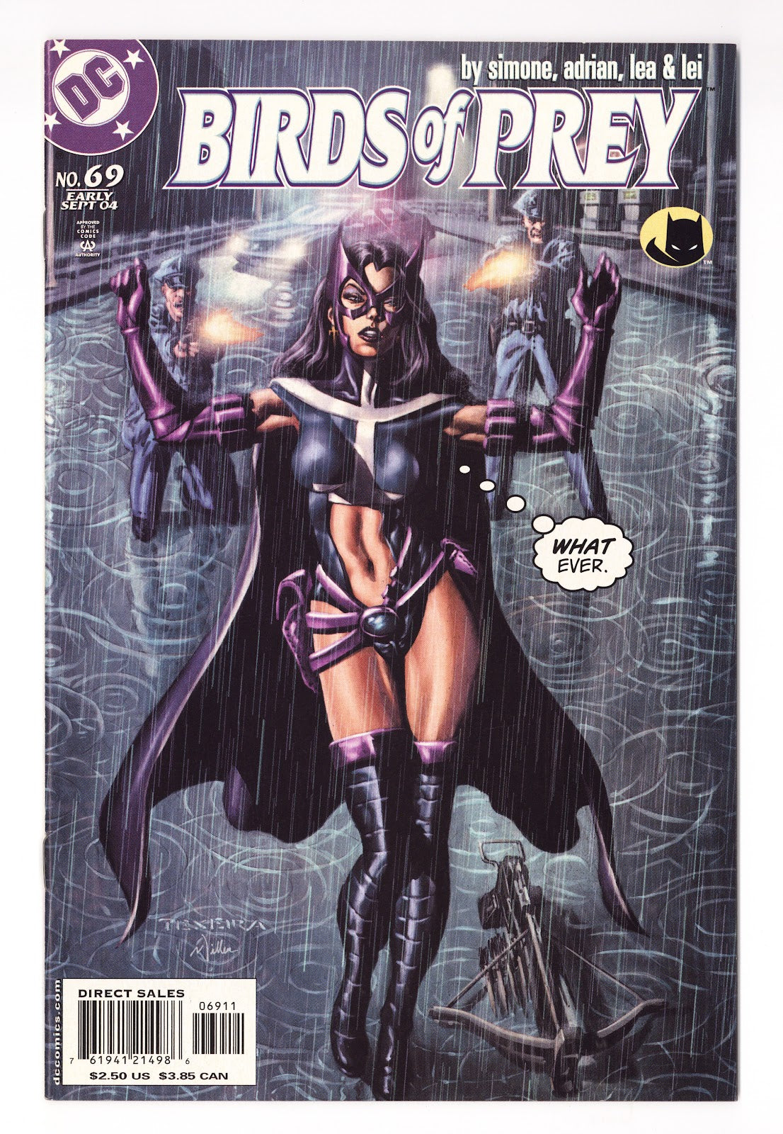Birds of Prey Vol 1 69 High Grade (2004) Direct Sales 