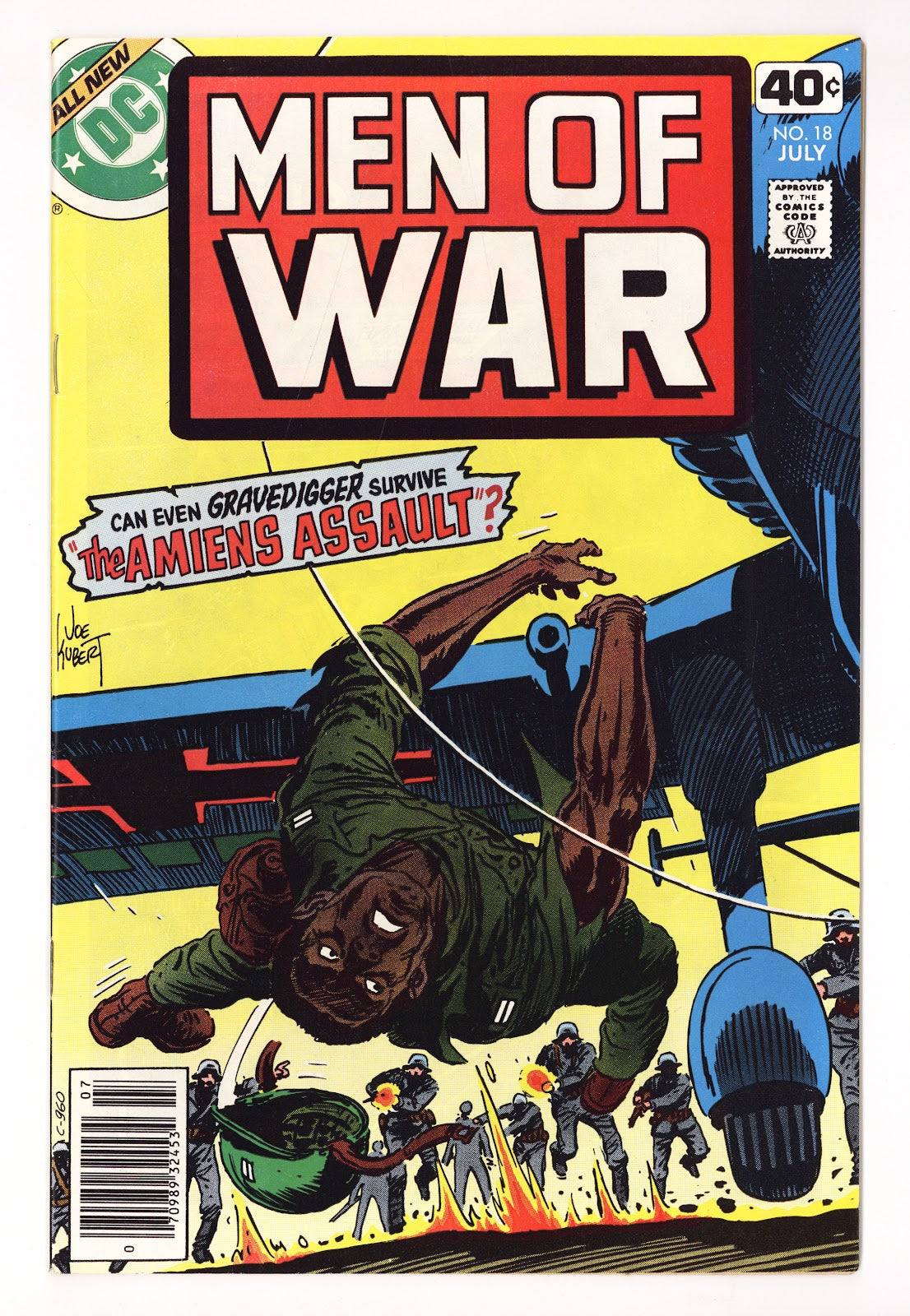 Men of War Vol 1 18  Mid Grade   (1979)     