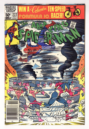 The Amazing Spider-Man Vol 2 222  VF (8.0)   (1981)   Newsstand
