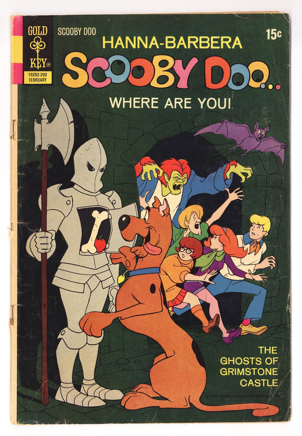 Hanna-Barbera Scooby Doo... Where Are You!   10  VG- (3.5)   (1972)   Gold Key