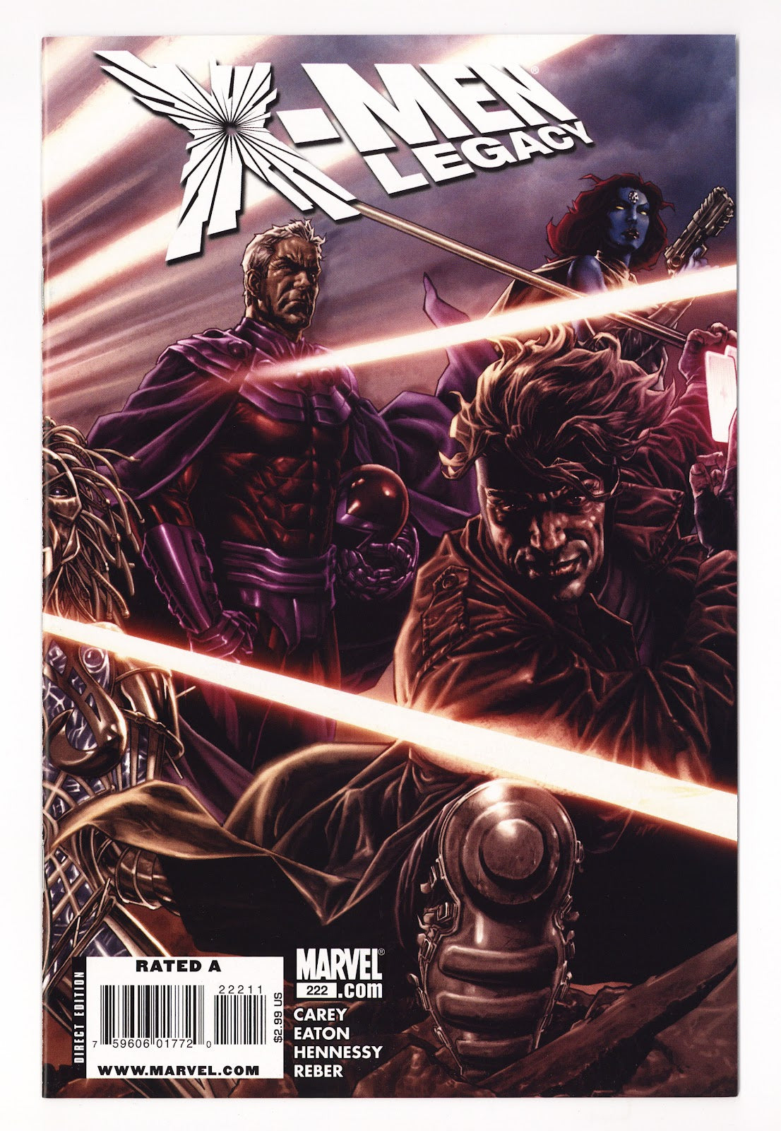 X-Men: Legacy Vol 1 222 High Grade (2009) 