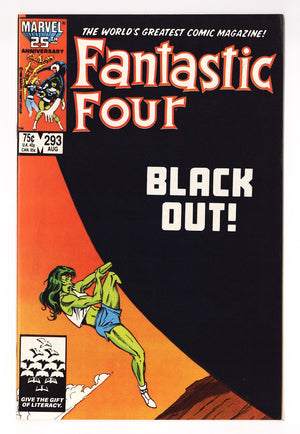 Fantastic Four Vol 1 293 NM (9.4) (1986)