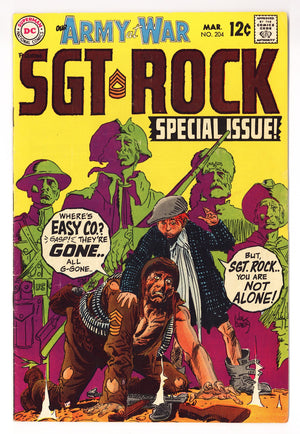 Our Army at War Vol 1 204  VG/FN (5.0)   (1969)