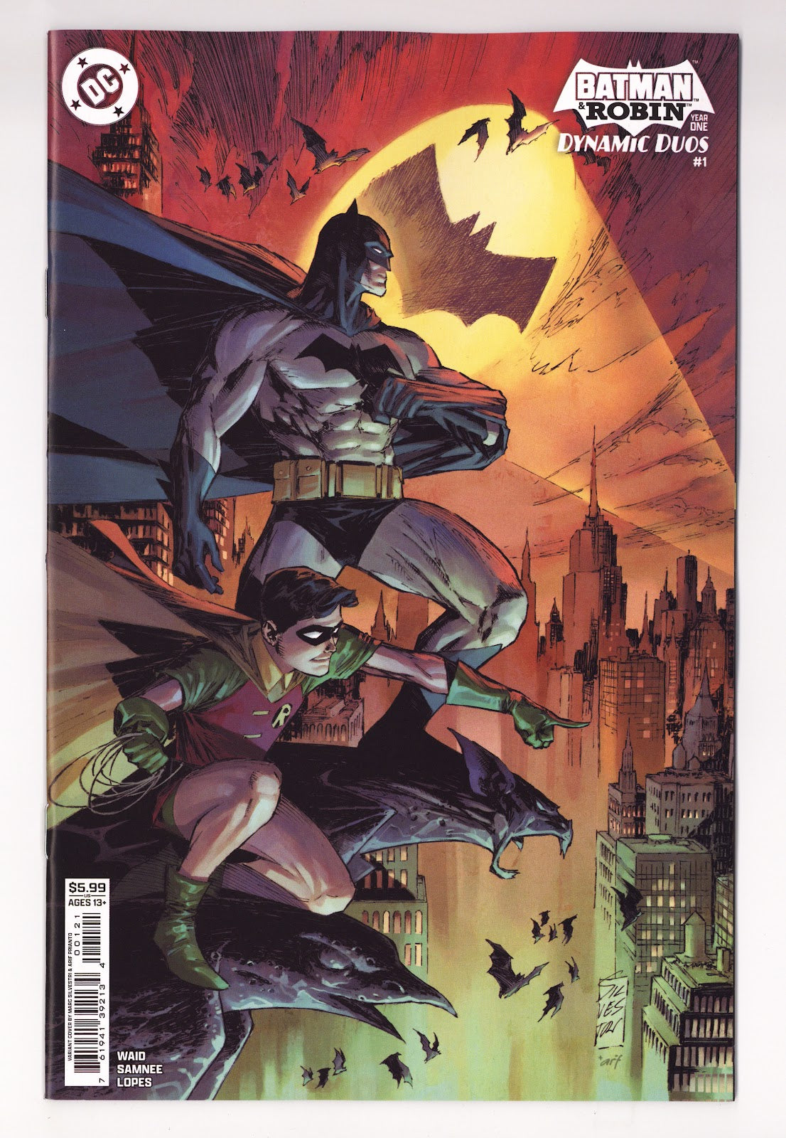Batman & Robin Year One Dynamic Duos  1 Silvestri  Variant   (2026)