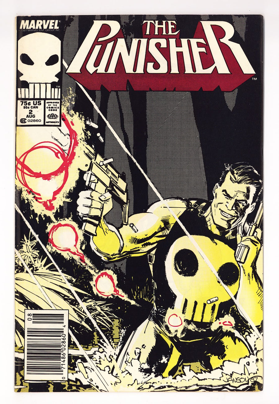 The Punisher Vol 2 2  Mid Grade   (1987)   Newsstand