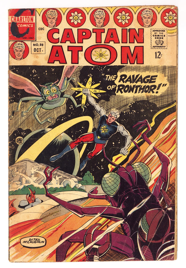 Captain Atom Vol 2 88  GD/VG (3.0)   (1967)