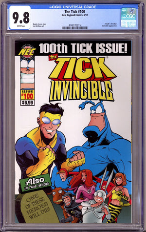 The Tick 100 CGC 9.8 (NM/M) (2012)