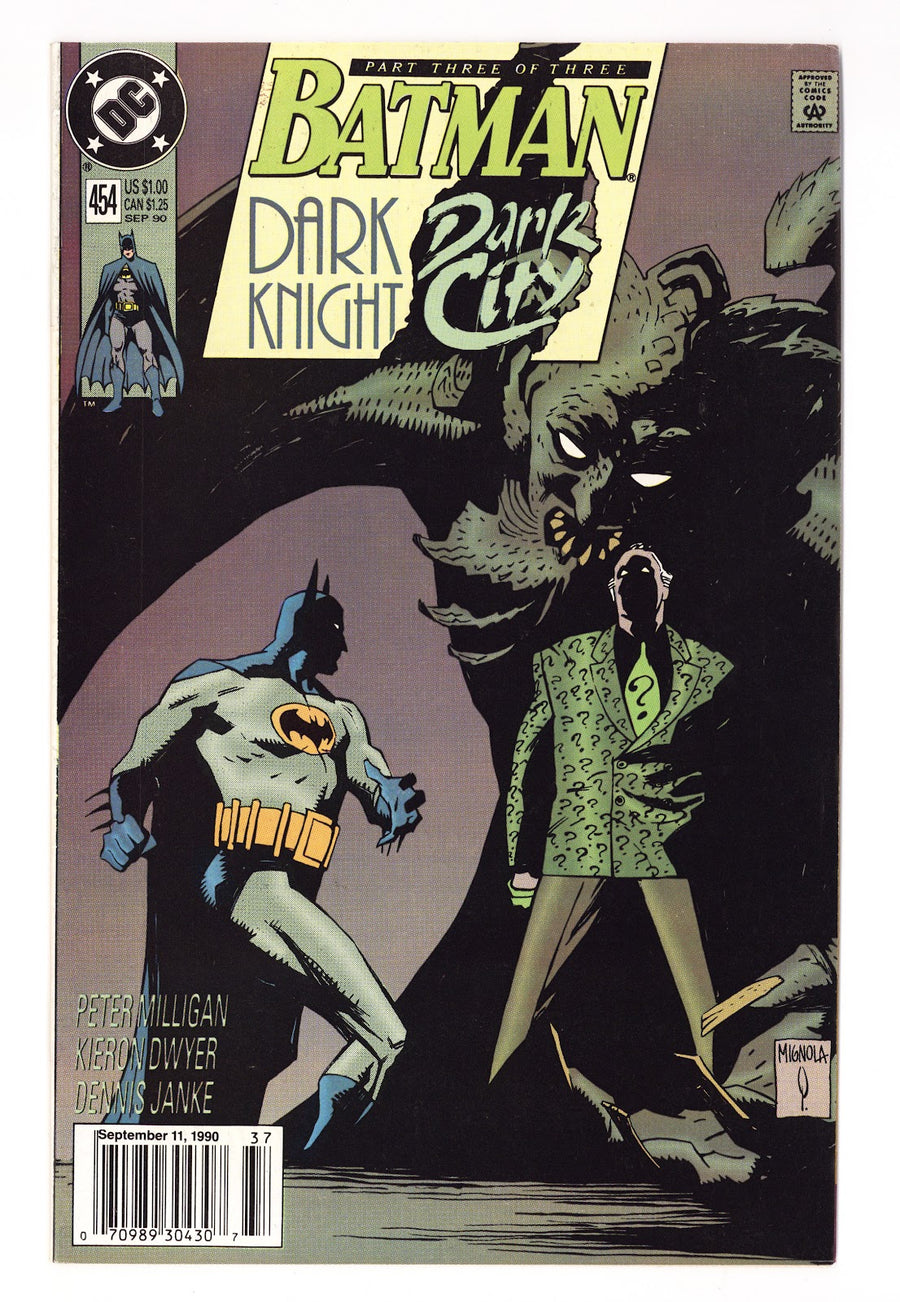 Batman Vol 1 454 High Grade (1990) Newsstand 