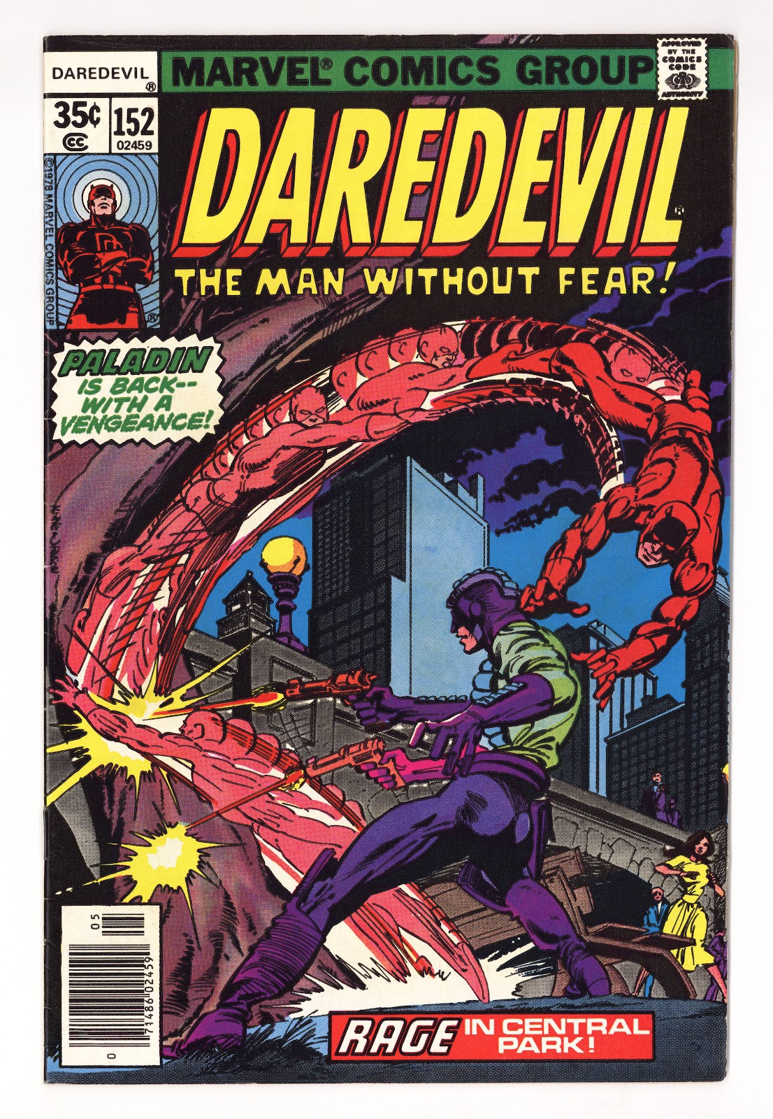 Daredevil Vol 1 152  Mid Grade   (1978)     