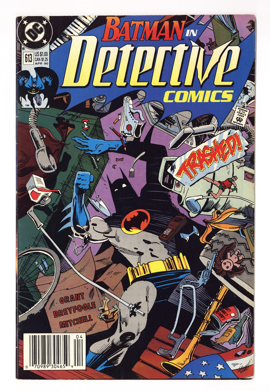 Detective Comics Vol 1 613  Mid Grade   (1990)   Newsstand  