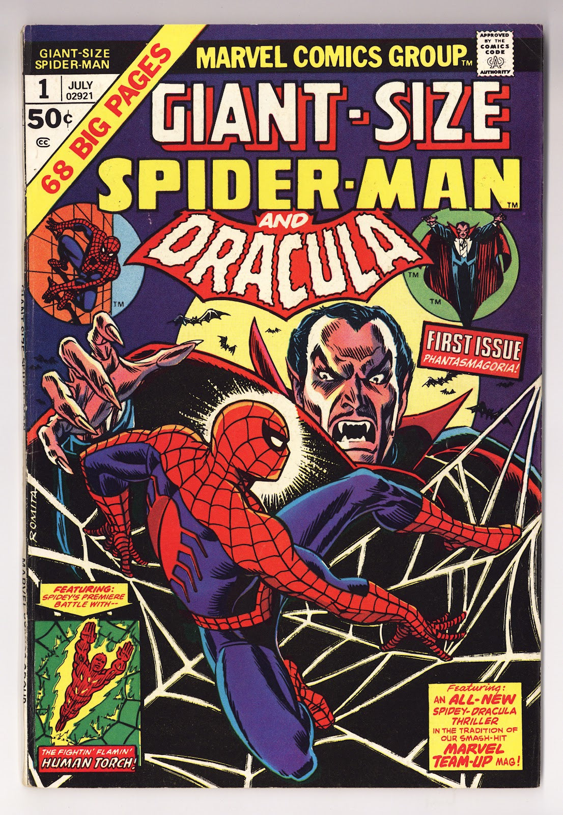 Giant-Size Spider-Man Vol 1 1  FN+ (6.5)   (1974)     