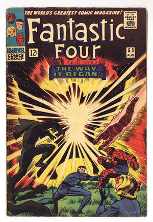 Fantastic Four Vol 1 53 VG+ (4.5) (1966)