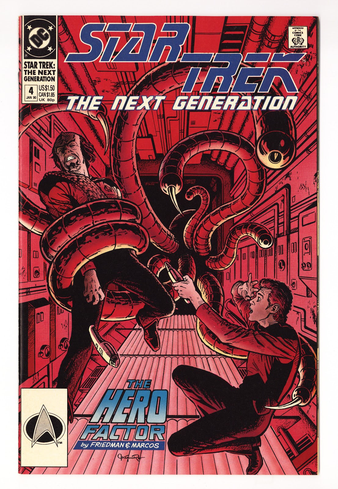 Star Trek: The Next Generation Vol 2 4  High Grade   (1990)