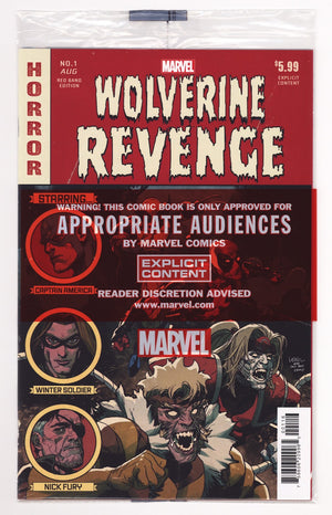 Wolverine: Revenge - Red Band 1 New, Sealed (2024) Yu Homage Incentive Variant