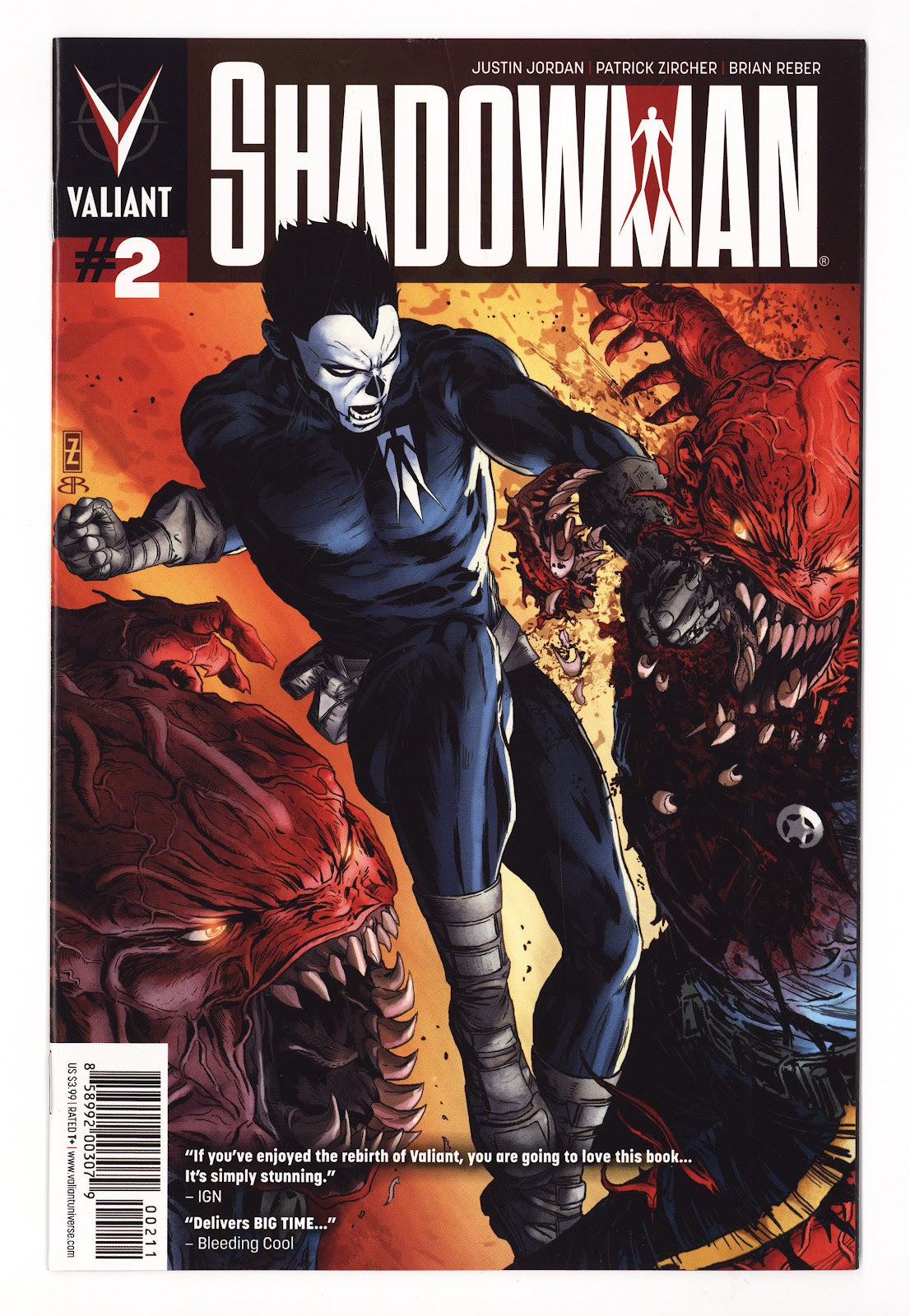 Shadowman Vol 4 2  High Grade   (2012)   Cover A - Patrick Zircher  