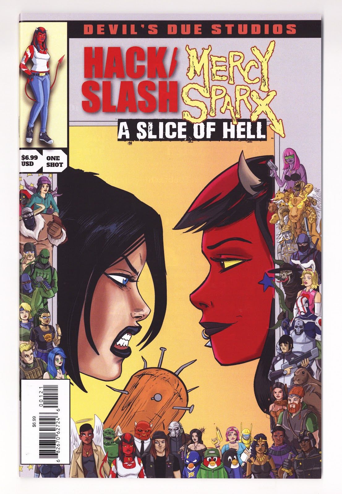 Devils Due Presents Hack Slash Mercy Sparx 1 Blaylock Homage Variant (2026)