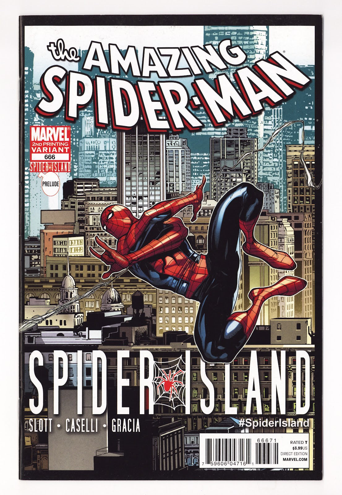 The Amazing Spider-Man Vol 2 666  VF+ (8.5)   (2011)   2nd Print