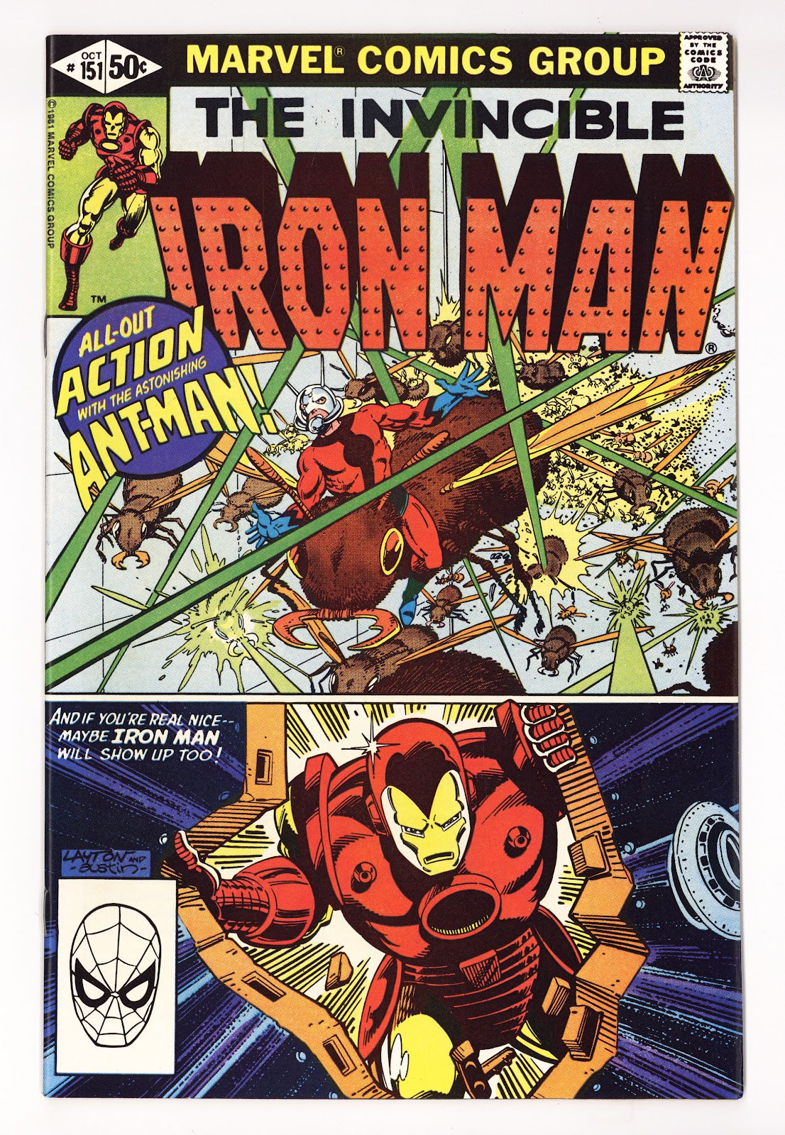 Iron Man Vol 1 151 High Grade (1981) 