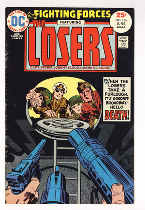 Our Fighting Forces Vol 1 156  Low Grade   (1975)