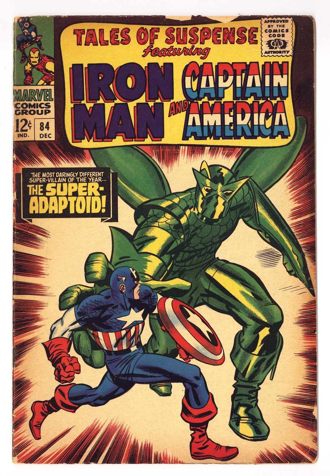 Tales of Suspense Vol 1 84 VG- (3.5) (1966)  