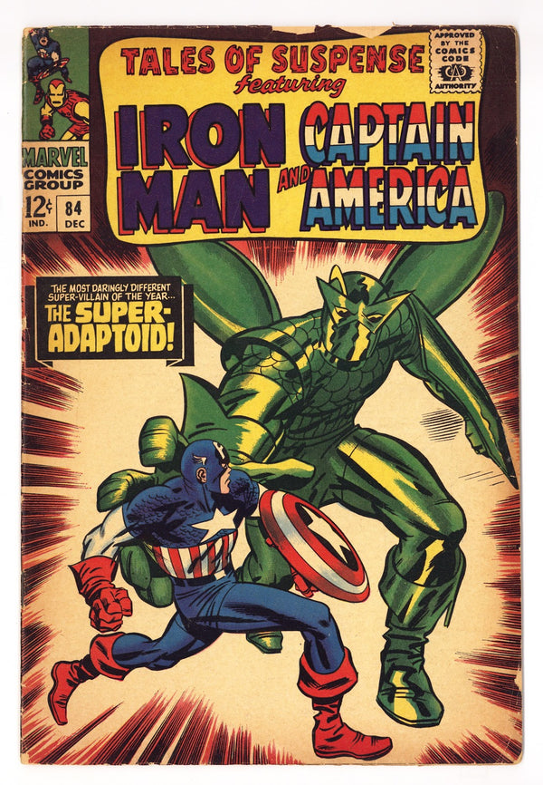 Tales of Suspense Vol 1 84 VG- (3.5) (1966)