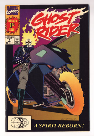 Ghost Rider Vol 2 1 VF (8.0) (1990)