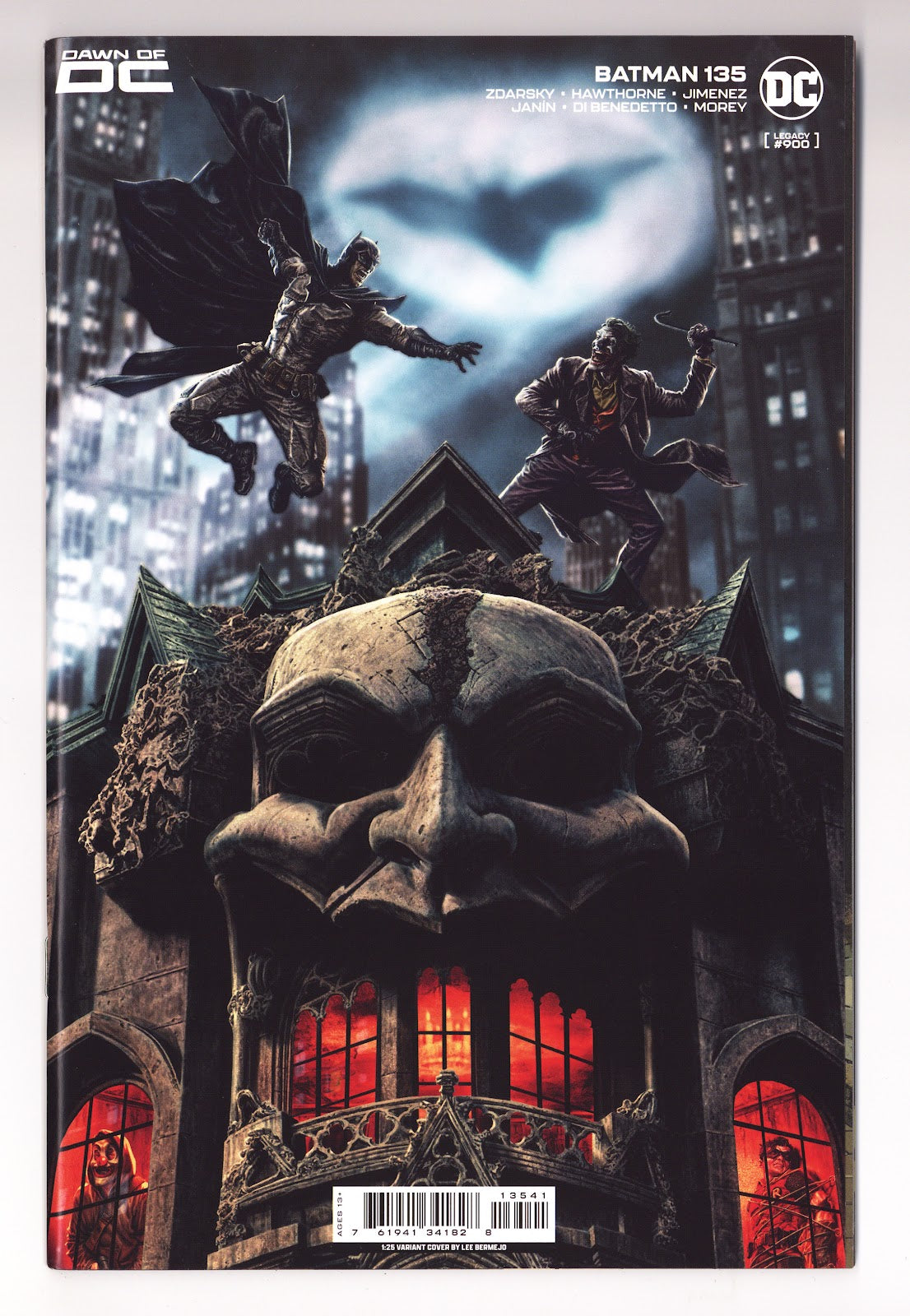 Batman Vol 3 135 (900) High Grade (2023) Bermejo Variant 