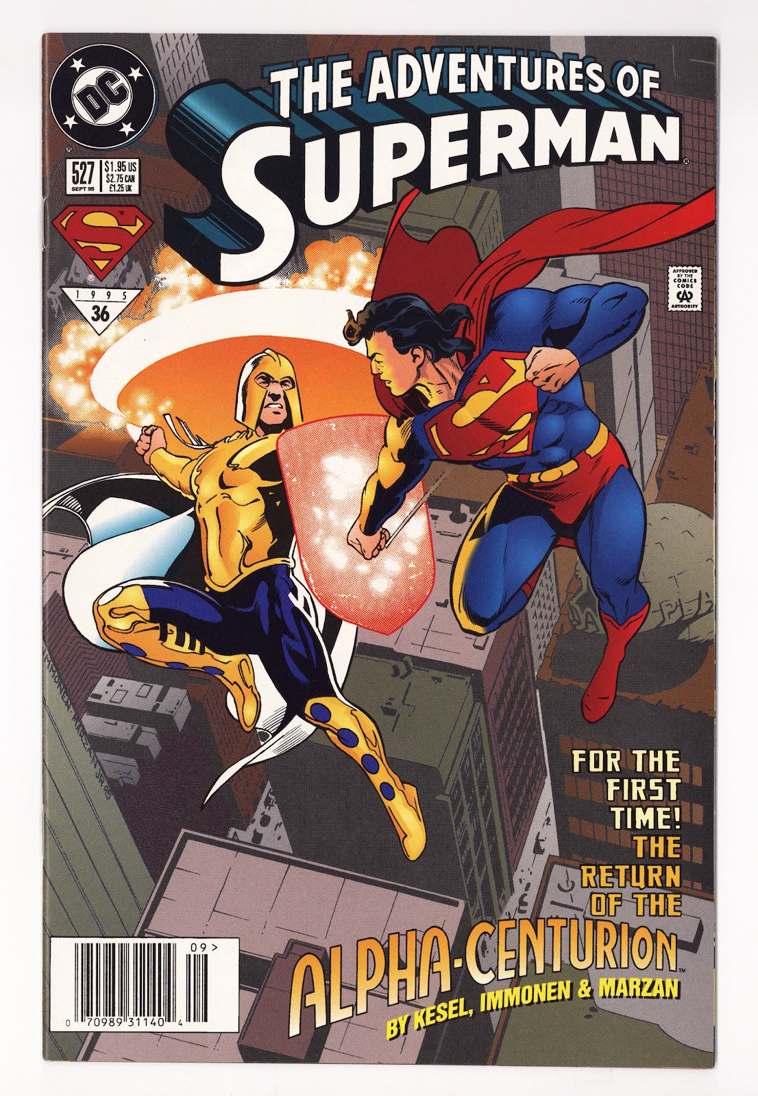 Adventures of Superman Vol 1 527  High Grade   (1995)   Newsstand  