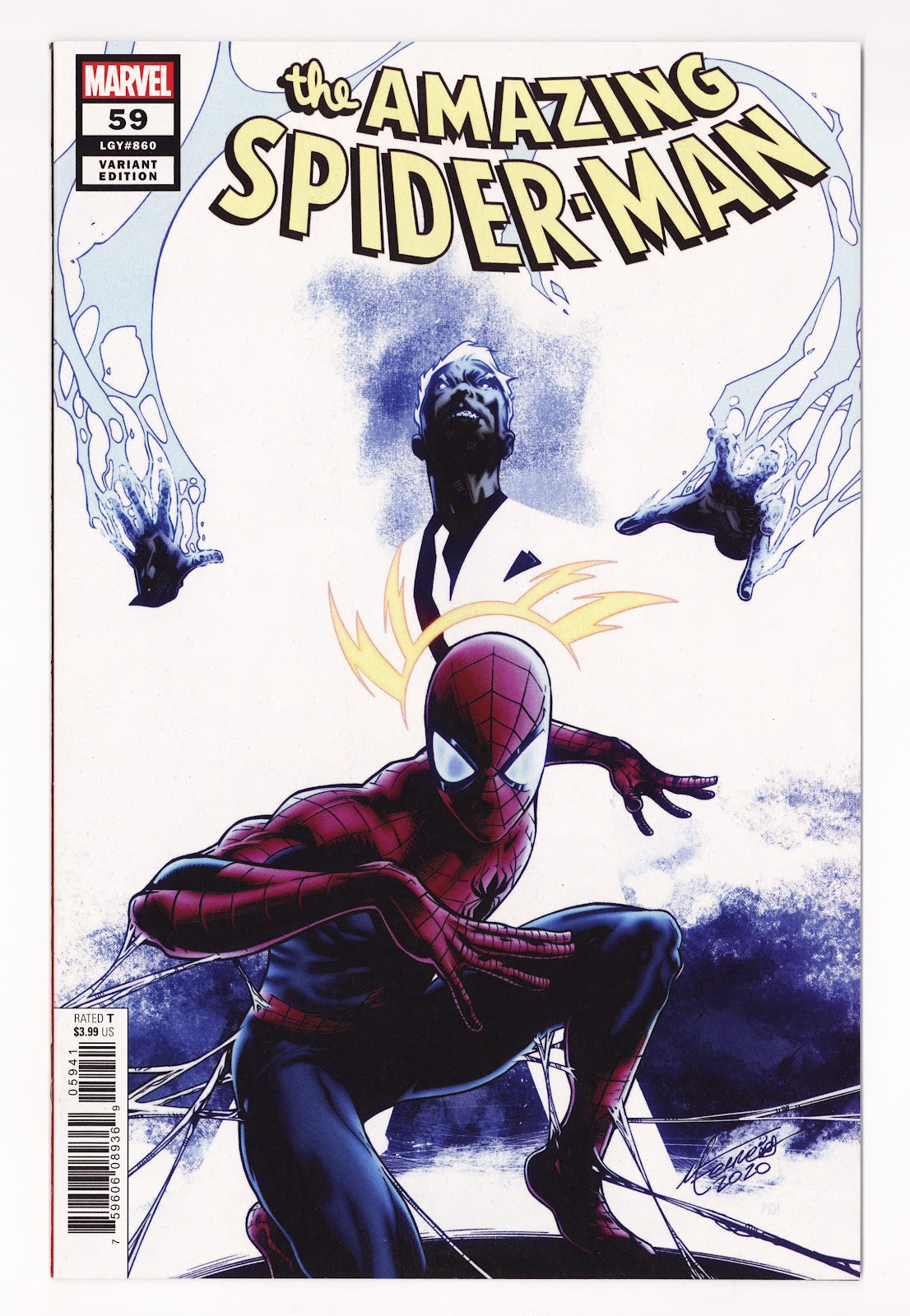 Amazing Spider-Man Vol 5 59 (860) NM- (9.2) (2021) Ferreira Incentive Variant 