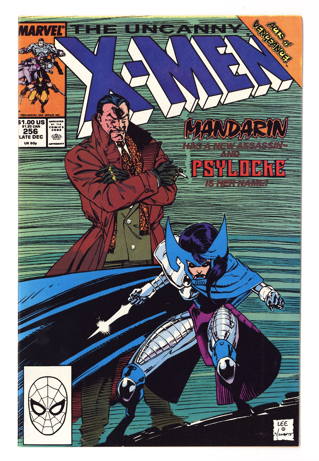 The Uncanny X-Men Vol 1 257  Mid Grade   (1990)   Direct  