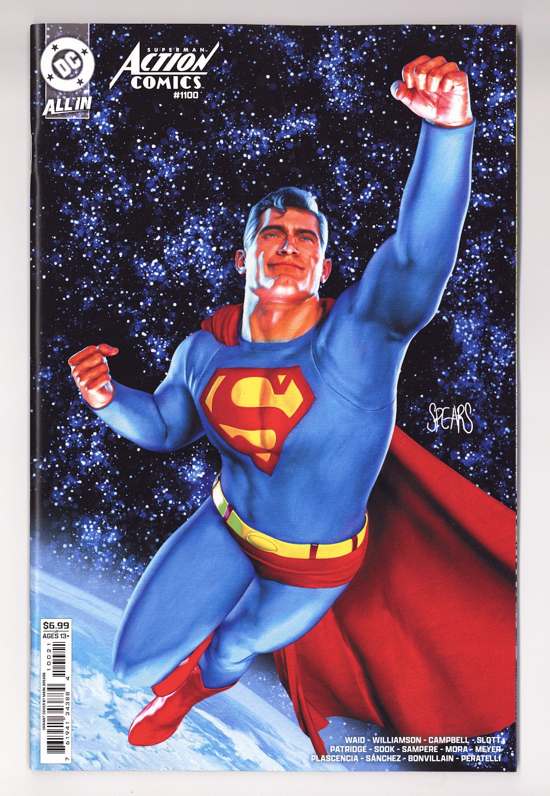 Action Comics Vol 3 1100 Spears  Variant   (2026)