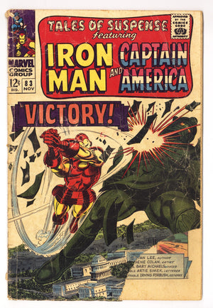 Tales of Suspense Vol 1 83 FR (1.0) (1966)