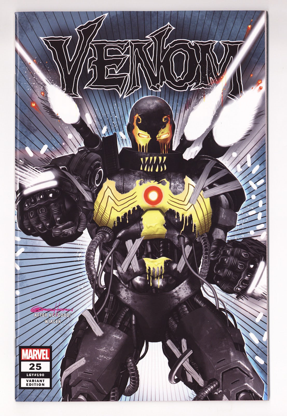 Venom Vol 4 25 (190)  VF/NM (9.0)   (2020) Horn Homage  Exclusive Variant  