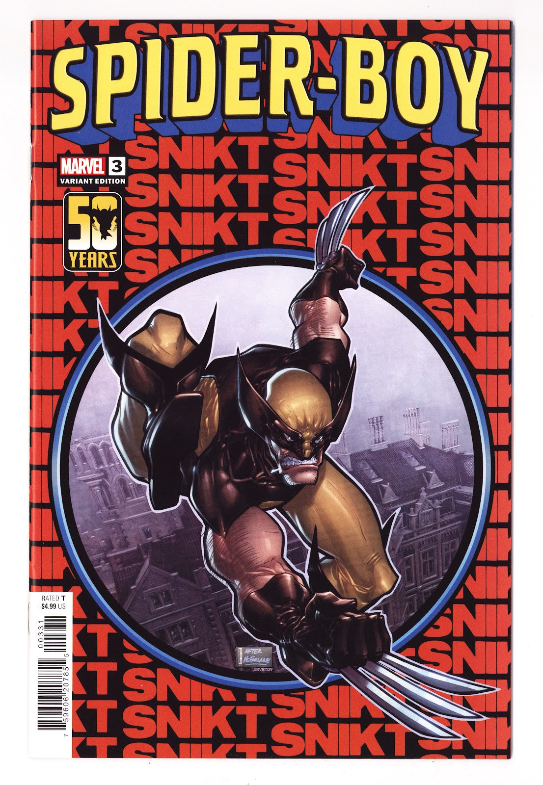 Spider-Boy Vol 1 3 High Grade (2024) Baldeon Variant 