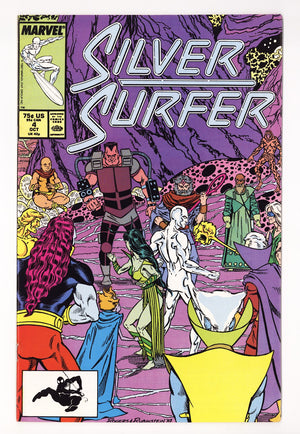 Silver Surfer Vol 3 4  Mid Grade   (1987)   Direct