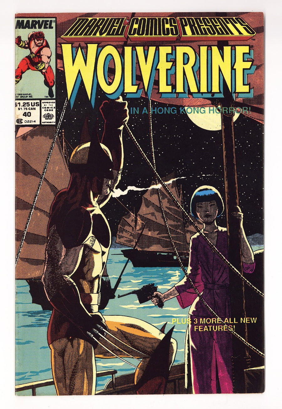 Marvel Comics Presents Vol 1 40  Mid Grade   (1990)   Newsstand
