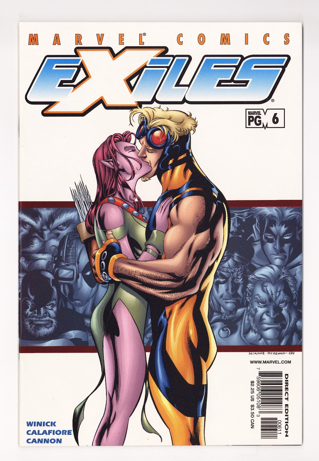 Exiles Vol 1 6  High Grade   (2002)
